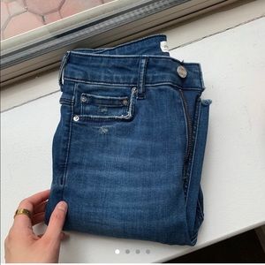 Zara High Rise skinny jeans